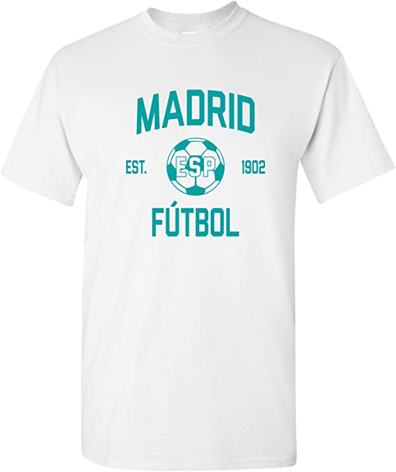 Madrid Arch Cup Soccer Tee: Classic Football Home