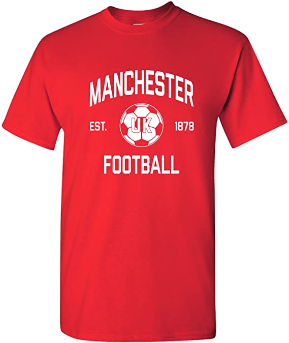Manchester Classic Arch Cup Soccer Tee: Home Football Shirt